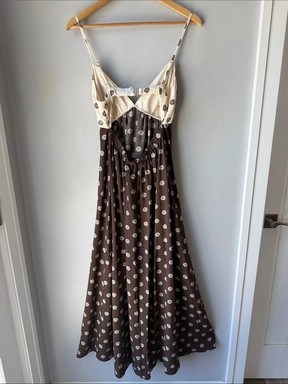 NWOT Abercrombie & Fitch Polkadot Maxi Dress Medium